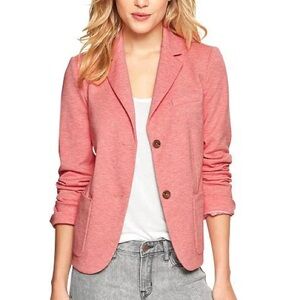 GAP Academic Blazer Coral Heather Pink Size 6